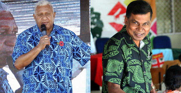 PM and FijiFirst Leader Voreqe Bainimarama says that the NFP’s strategies are a joke