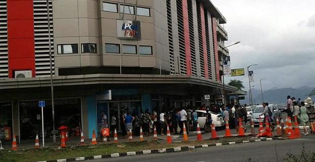 Driver of taxi that ploughed into entrance of Post Fiji Office in Suva has passed away