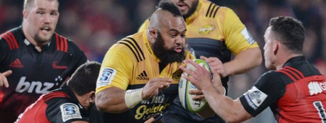 “The Tongan Bear” returns for Hurricanes-Crusaders match 