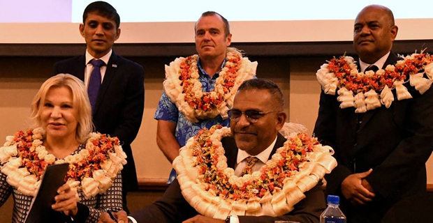 Faiyaz Koya launchs Fiji Agriculture and Tourism Linkages Report and workshop