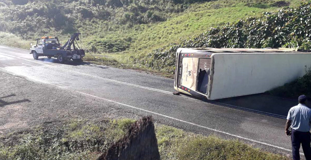 Elderly woman under observation as bus tumbles in Naitasiri