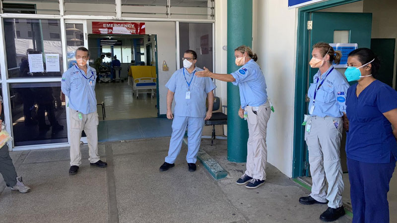 Team Charlie will be working closely with the frontliners to support the severely and critically unwell patients – Martin