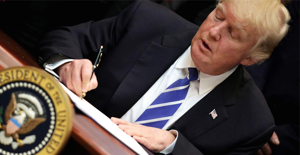 Trump signs bill to end government shutdown