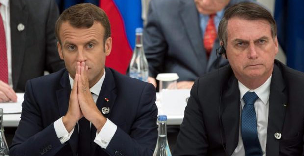 Bolsonaro rules out accepting G7 offer of aid to fight Amazon fires unless Macron apologises