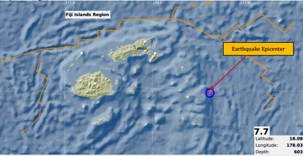 16 aftershocks felt, no threat of tsunami - Mineral Resources Department