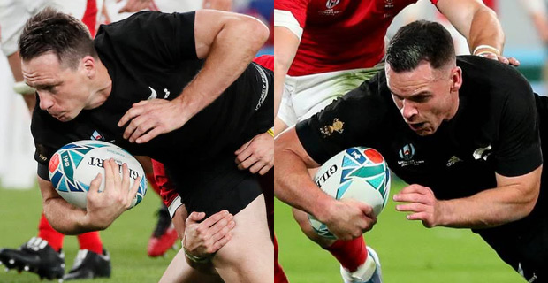 Ben Smith and Ryan Crotty end All Blacks careers on a high both scoring tries against Wales