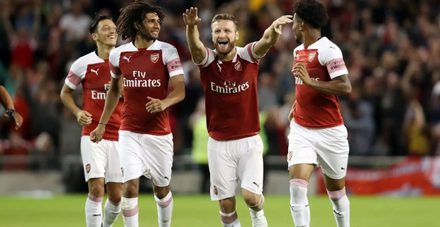 Arsenal beats Chelsea 6-5 in penalties in an International Champions Cup match