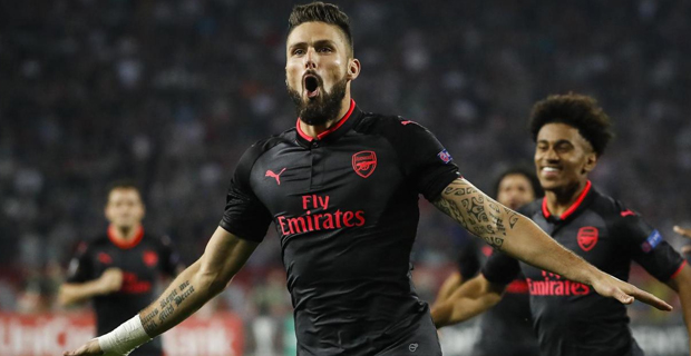 Arsenal beats Red Star in Europa League