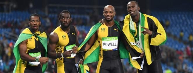 Bolt wins unprecedented â€˜treble trebleâ€™ of gold medals