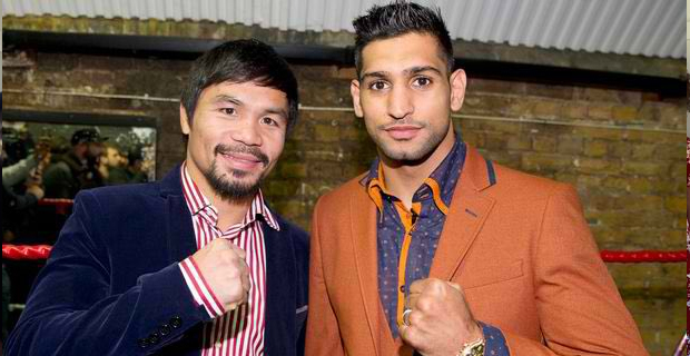 Manny Pacquiao's publicist denies a deal has been agreed upon to fight Amir Khan