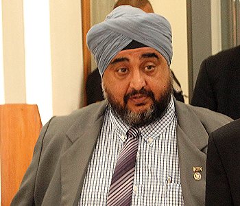 Balmindar Singh charged with assault 