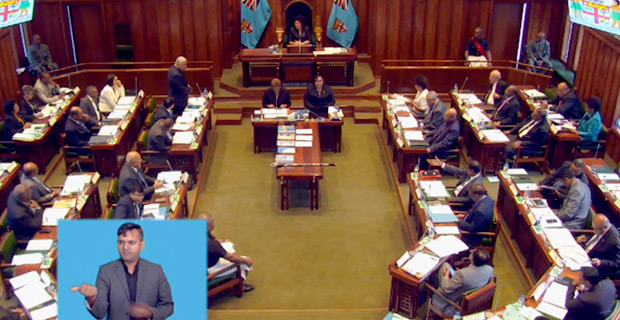 Parliament adjourned to tomorrow as there is an urgent need for fumigation services - Luveni 