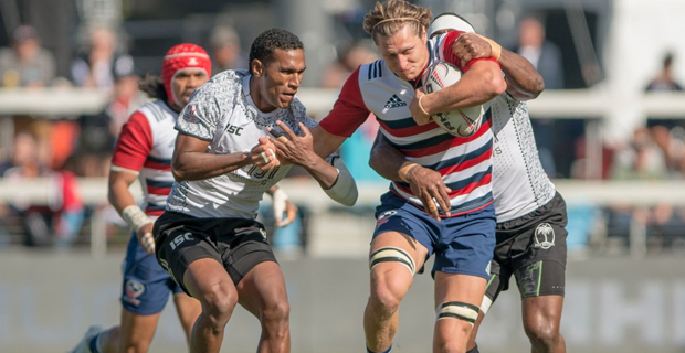 Fiji Barbarians to face NZ in Silicon 7s Plate semifinal after losing to USA in Cup quarters
