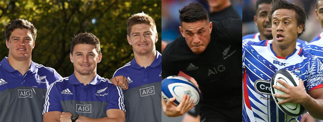 Special occasion for two families when All Blacks meet Samoa