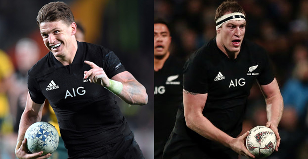Barrett and Retallick tries part of finalists for Try of the Year award