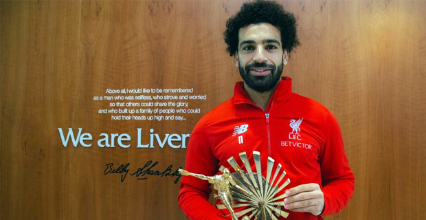 Salah voted BBC African Footballer of the Year again