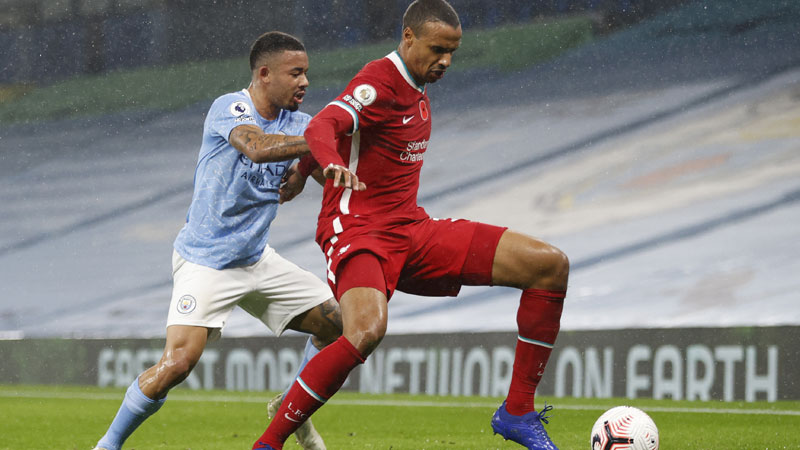 Liverpool and Man City match ends in a one all draw