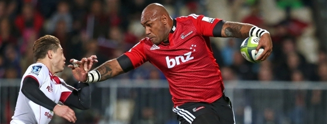 Nadolo scores 2 tries as Crusaders thrash Reds