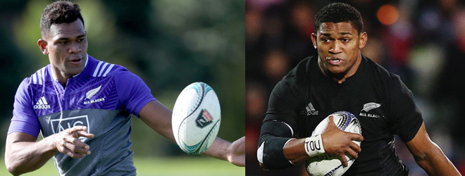 Naholo and Tamanivalu named in All Blacks match day squad