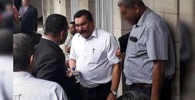 Felix Anthony pleads not guilty to a count of malicious act