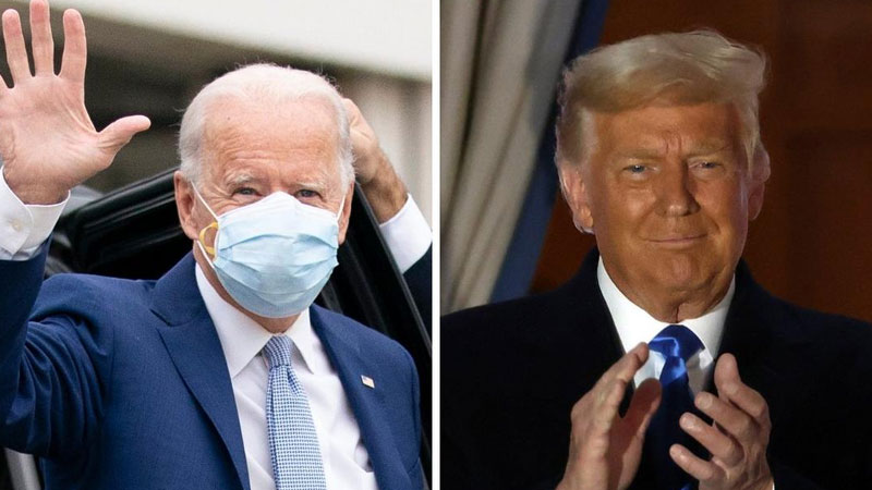 US Election 2020: Biden and Trump hit swing states