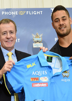 Hayne signs 2 year contract with Titans as Ryan wishes him well