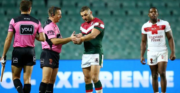 England’s win over Lebanon in RLWC marred by a biting allegation
