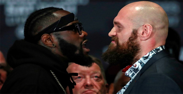 Wilder and Fury descend into chaos at press conference in Los Angeles