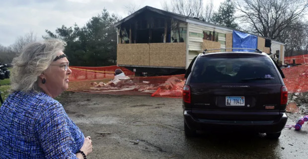 Child accused of causing home fire that killed 3 children and 2 adults in central Illinois charged with 1st-degree murder