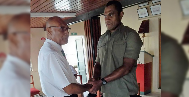 Nakarawa commissioned into Territorial Force as platoon commander of Bravo Company 7th Battalion