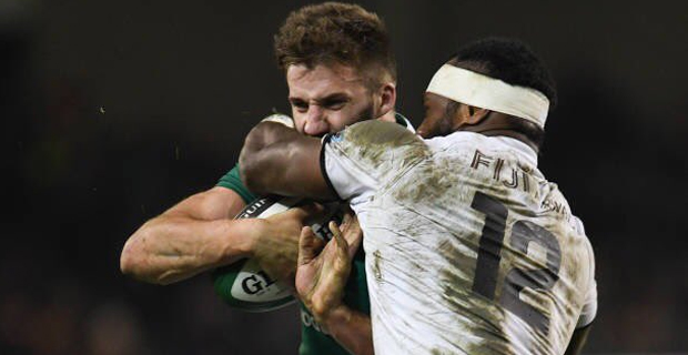 Ireland edges Flying Fijians