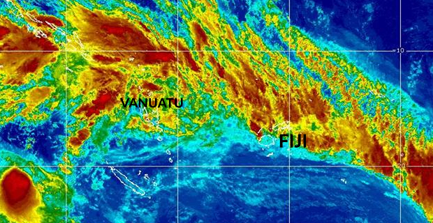 Tropical Disturbance expected to become a Tropical Depression by tomorrow