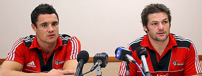 McCaw, Carter to start for Crusaders