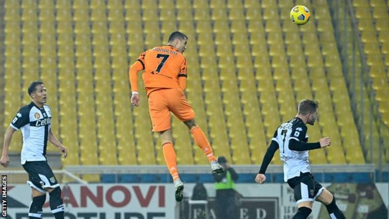 Ronaldo scores twice as Juve beat Parma 4-0