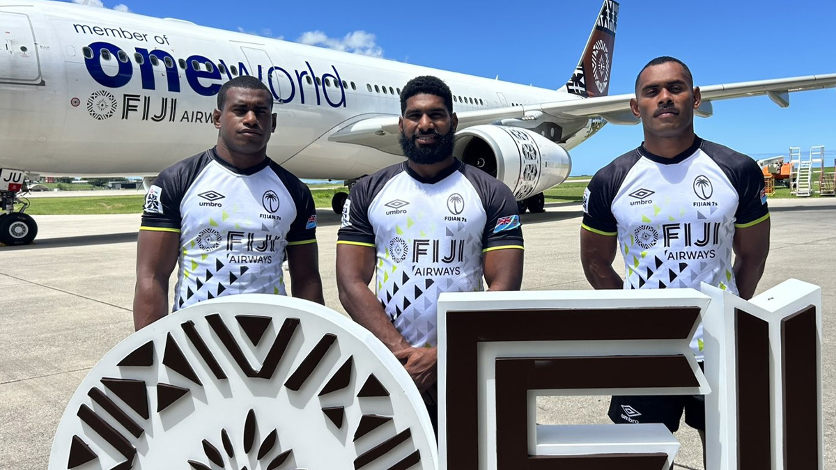 New jersey design for Fiji Men's 7s and Fijiana 7s