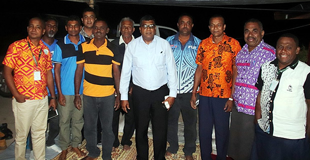 Agriculture Ministry hands over 300kg of a new variety of rice seedlings to Dramasi Rice Farmers Group in Tavua