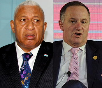 Bainimarama raises concern on John Key's use of words  