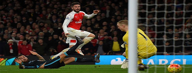 Arsenal beats Manchester City