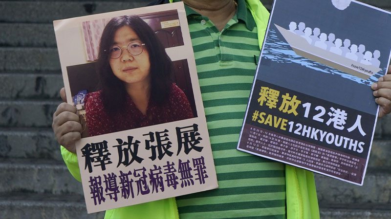 Zhang Zhan: China jails citizen journalist for Wuhan reports
