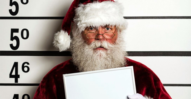 Santa on the naughty list after swearing at children