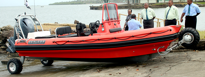 NZ Govt donate four Sealegs boats to NDMO