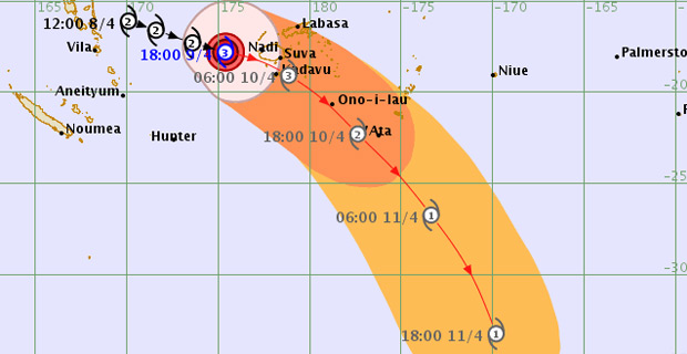 Full effects of CAT 3 Cyclone Keni now being felt in South West Viti Levu