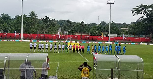 Fiji soccer team hammer Tuvalu 8-0 at the Pacific Mini Games