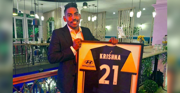 Krishna completes 100th match for the Phoenix 