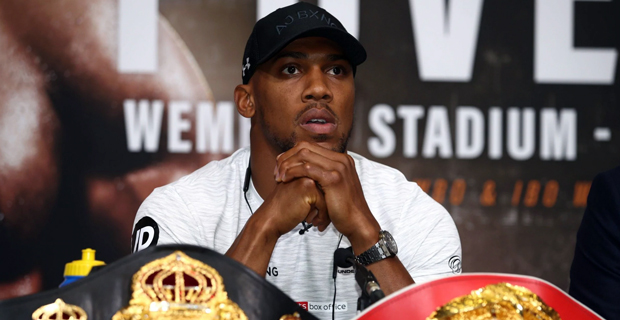 I am prepared to defend my three world title belts against Tyson Fury - Joshua