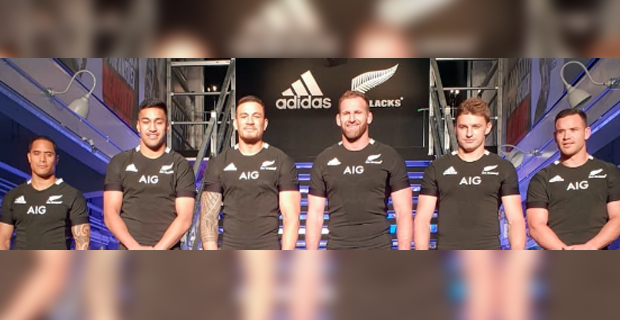 All Blacks return to white collar with new jersey