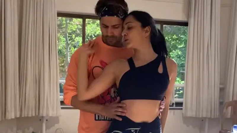 800px x 450px - Varun Dhawan claims Kiara Advani hit him on his nose purposely and shares Sun  Saathiya rehearsal video as proof