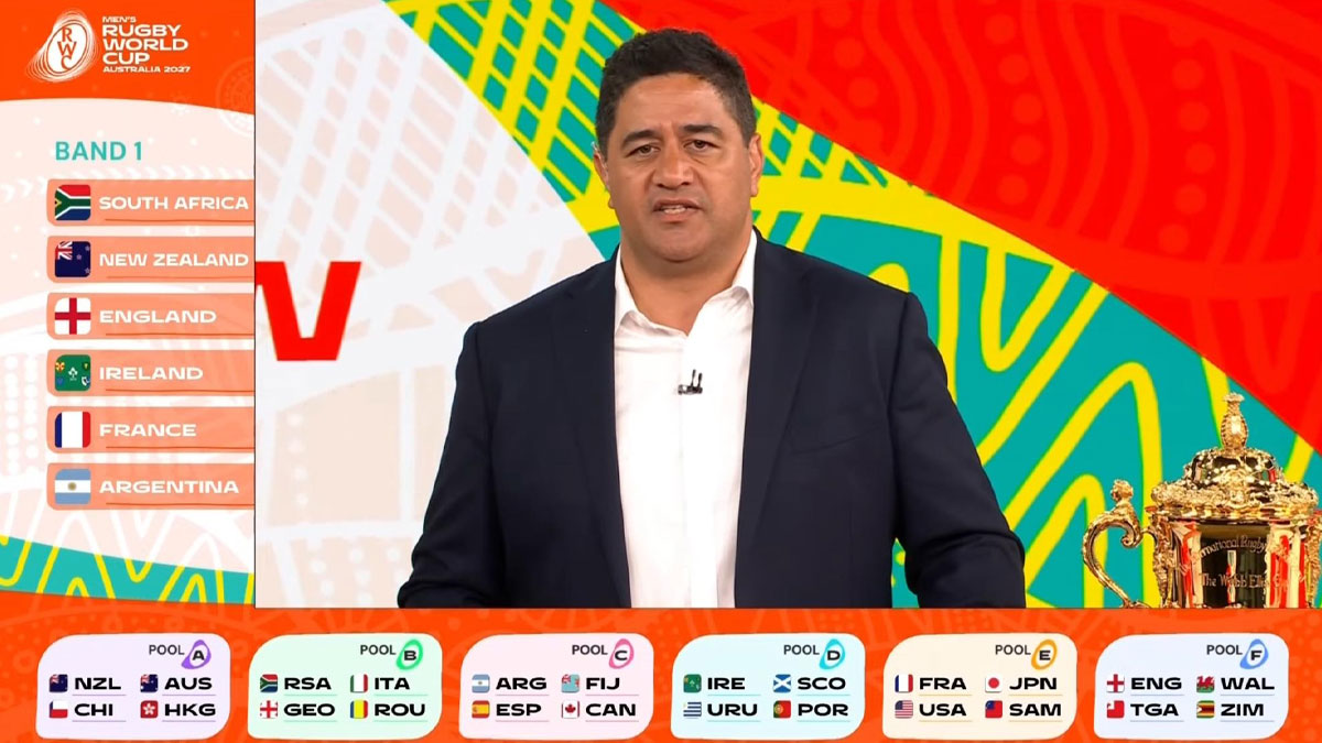 Fiji in Pool C with Argentina, Spain, and Canada in 2027 RWC