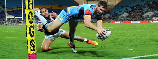 Titans win over Manly Sea Eagles 