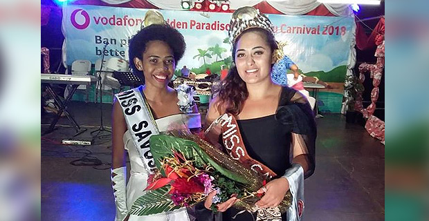 Miss Wilderness Amusement and Rides Alisi Rabune crowned Miss Savusavu
